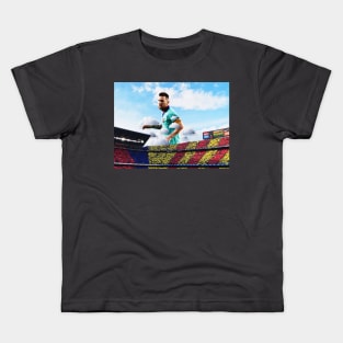 Messi Argentina over the stadium Kids T-Shirt